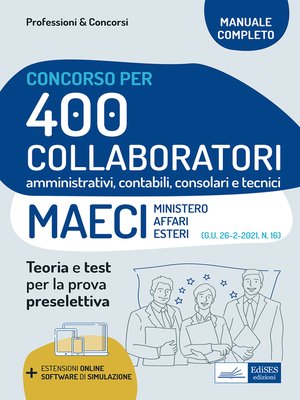 cover image of [EBOOK] Concorso 400 Collaboratori MAECI